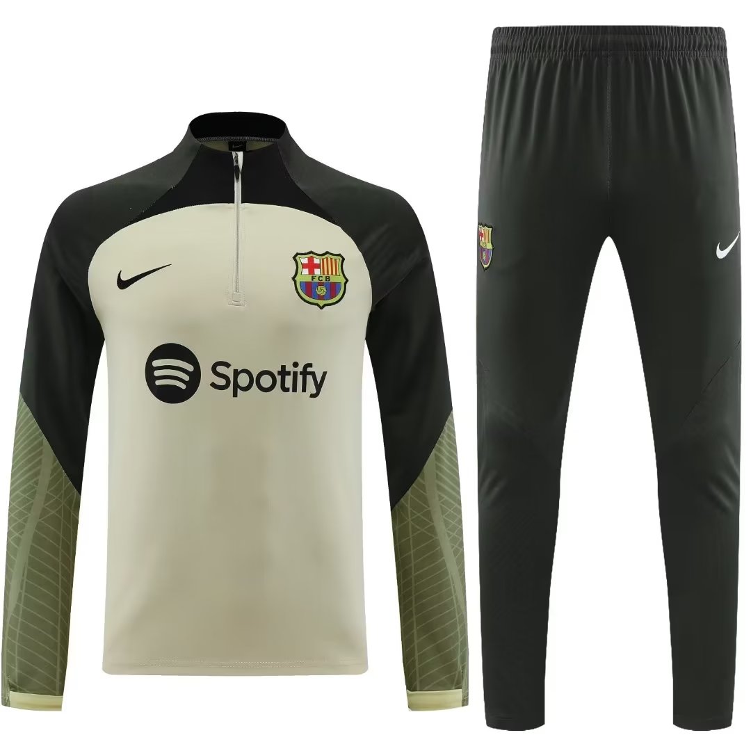 TRACKSUIT FC BARCELONA WHITE 2023/2024