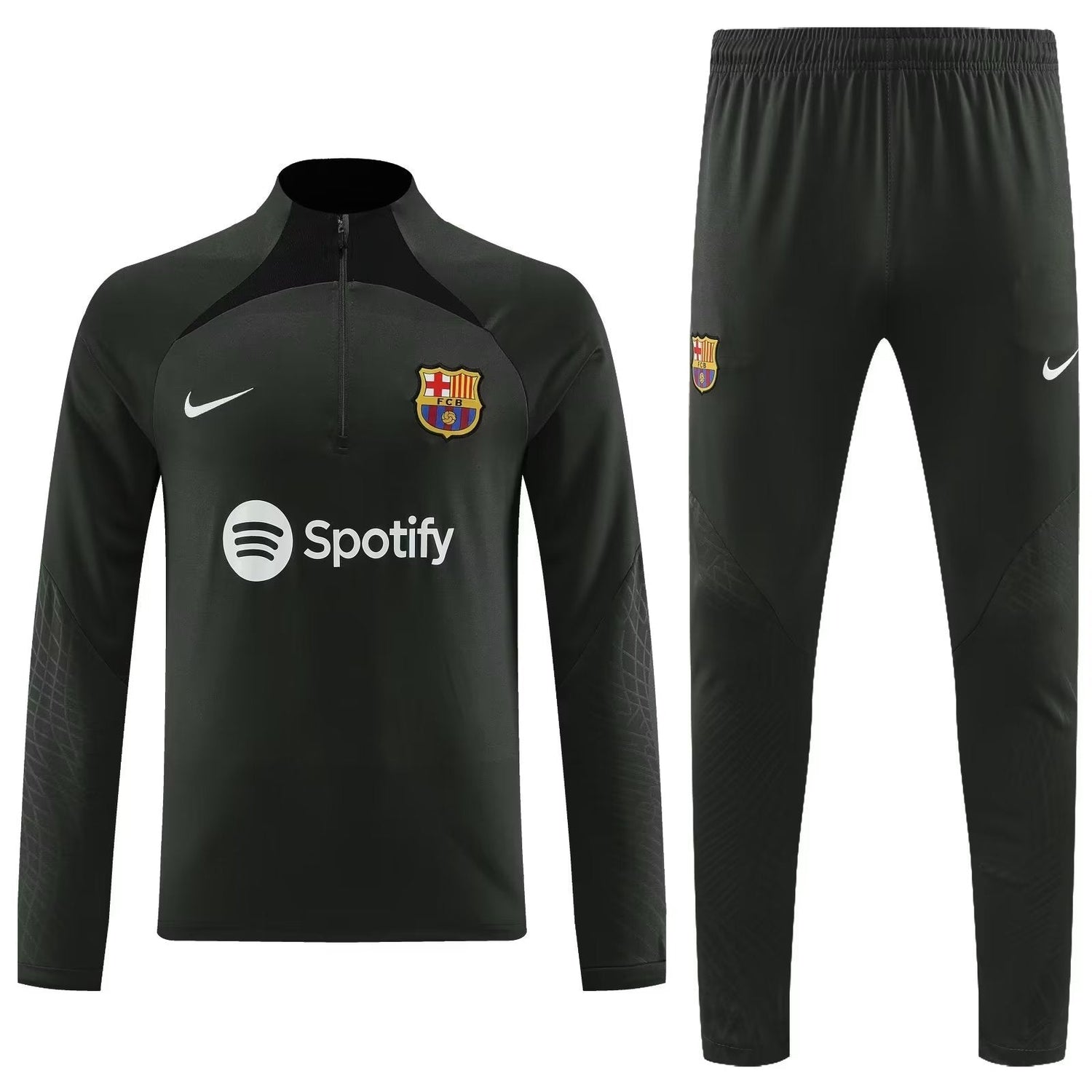 TRACKSUIT FC BARCELONA BLACK 2023/2024