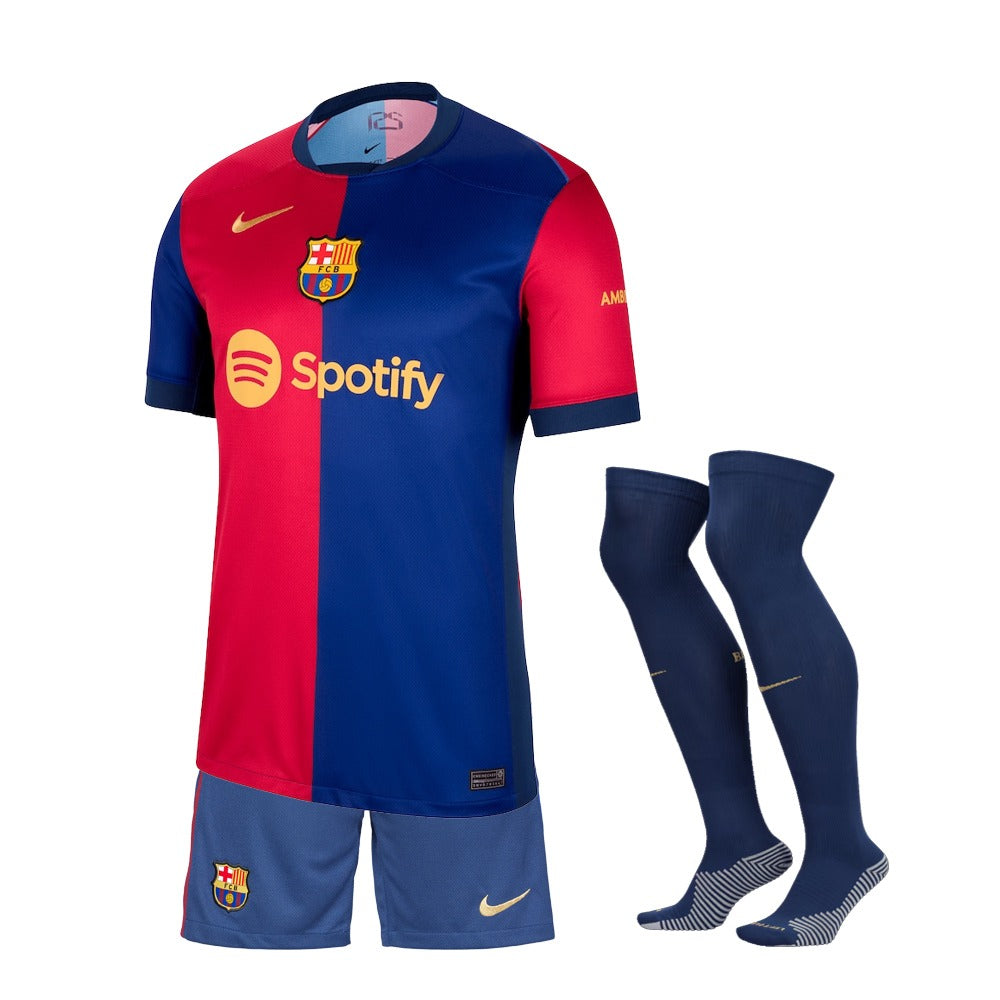 KID'S KIT FC BARCELONA HOME 2024-2025
