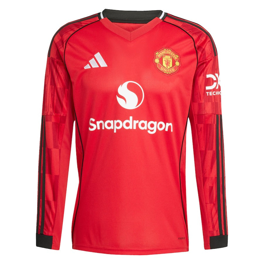JERSEY MANCHESTER UNITED HOME LONG SLEEVE 2025/2026