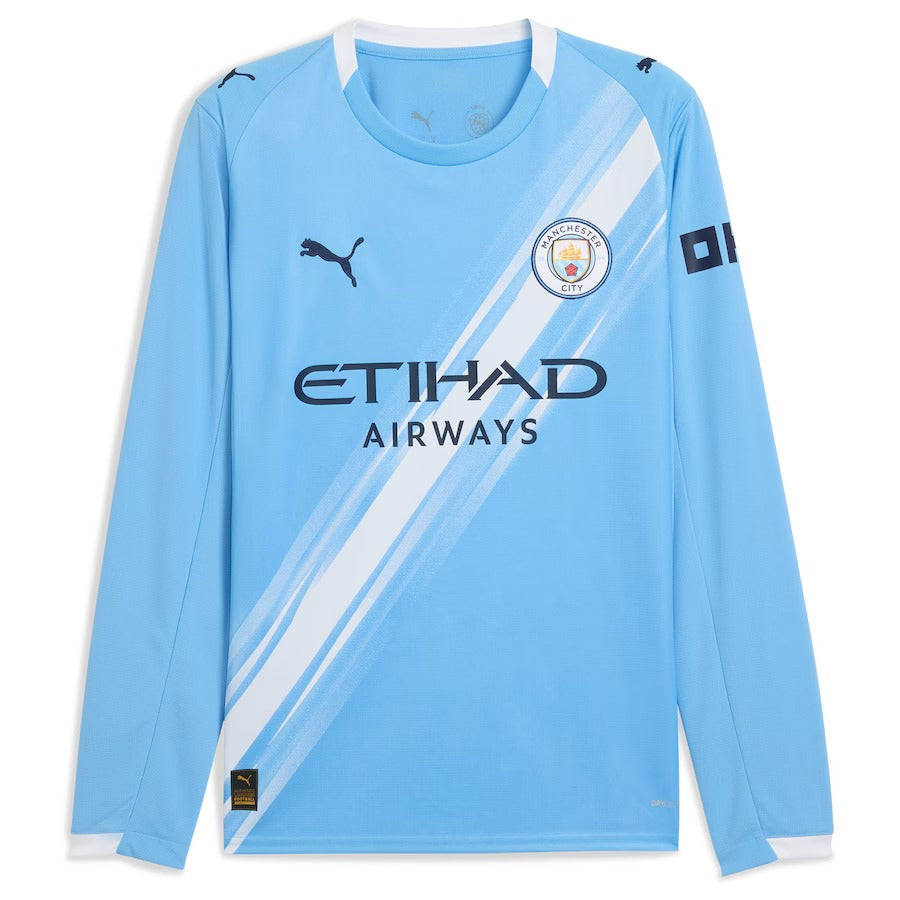 JERSEY MANCHESTER CITY HOME LONG SLEEVE 2025/2026