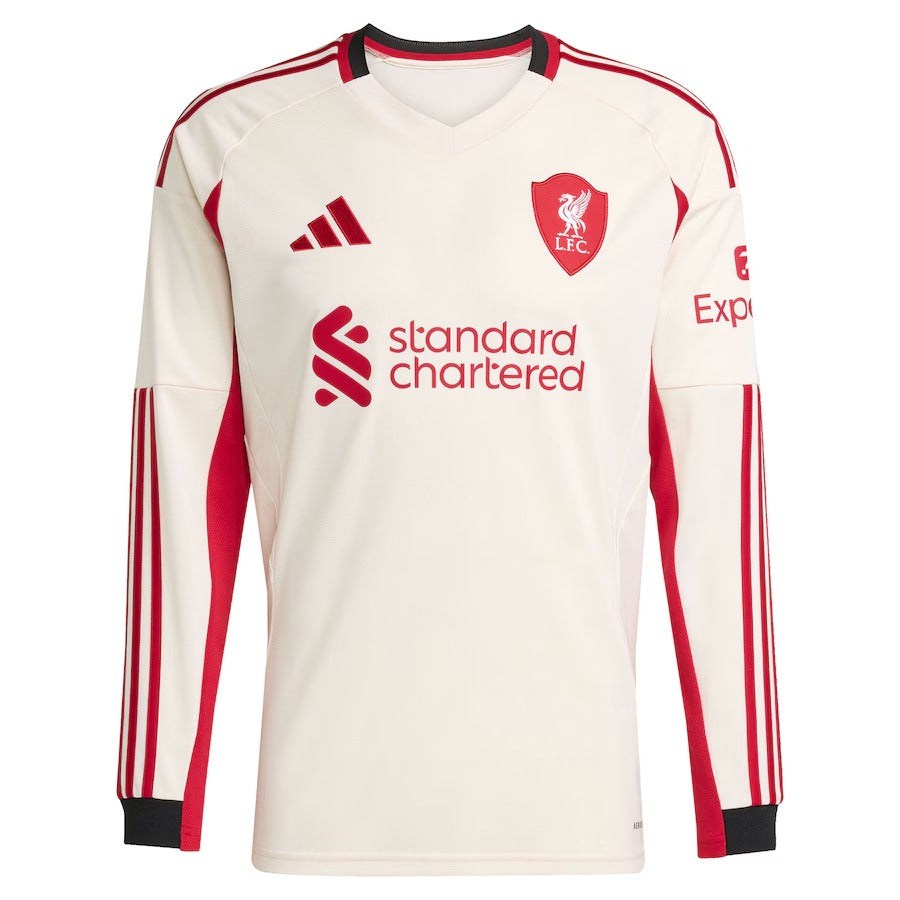 JERSEY LIVERPOOL LONG SLEEVE AWAY 2025/2026