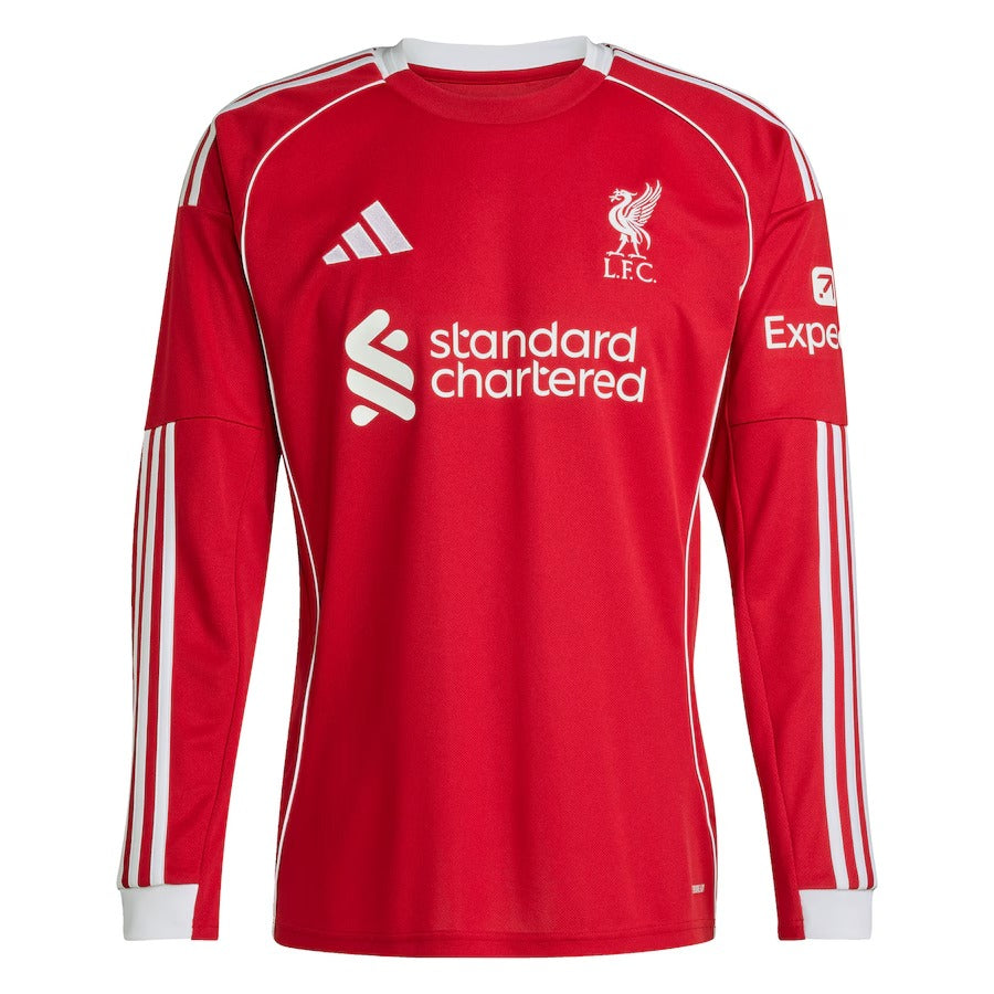 JERSEY LIVERPOOL LONG SLEEVE HOME 2025/2026