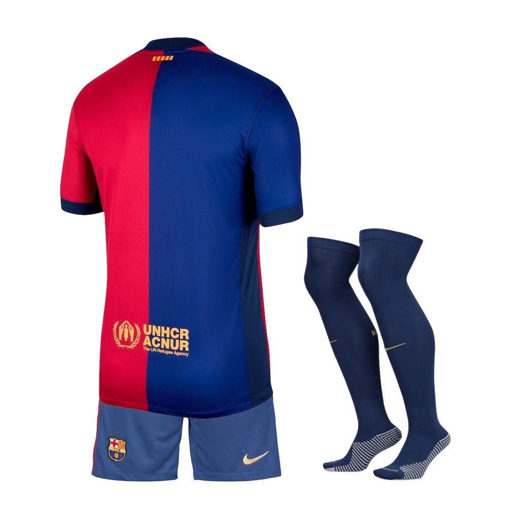 KID'S KIT FC BARCELONA HOME 2024-2025