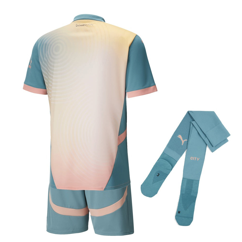 KID'S KIT MANCHESTER CITY FOURTH 2024-2025