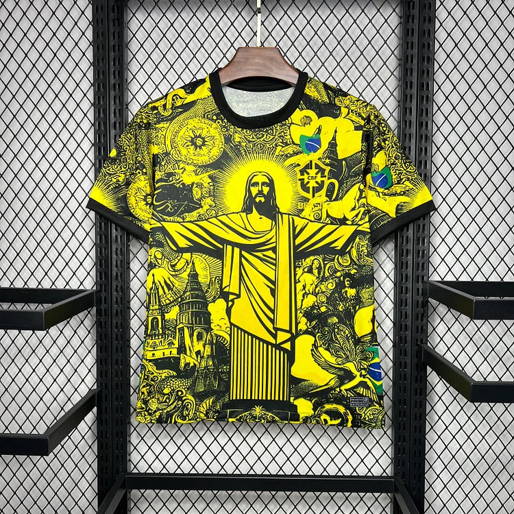 JERSEY CONCEPT BRASIL YELLOW 2024/2025